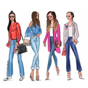 Cute Distressed Denim Jeans 👖